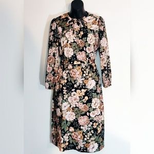 Vintage Floral Dress